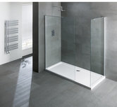 Volente walk-in douchewand van 6mm gehard easy clean glas 700mm Volente walk-in douchewand van 6mm gehard easy clean glas 700mm