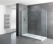 Volente walk-in douchewand van 6mm gehard easy clean glas 760mm Volente walk-in douchewand van 6mm gehard easy clean glas 760mm