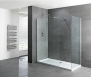 Volente walk-in douchewand van 6mm gehard easy clean glas 800mm Volente walk-in douchewand van 6mm gehard easy clean glas 800mm