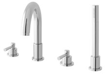4 gats inbouw bad en douche mixer inclusief handdouche - Prado Lever Eastbrook 4 gats inbouw bad en douche mixer inclusief handdouche - Prado Lever Eastbrook