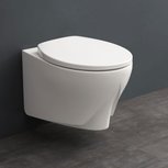 StoneArt TMS-501P Hangend toilet 52x37cm mineraal gegoten StoneArt TMS-501P Hangend toilet 52x37cm mineraal gegoten