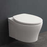 StoneArt TMS-502P Hangend toilet 53x37cm mineraal gegoten StoneArt TMS-502P Hangend toilet 53x37cm mineraal gegoten