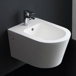 StoneArt TFS-107P Bidet hangend 52x37 mineraal glanzend wit StoneArt TFS-107P Bidet hangend 52x37 mineraal glanzend wit