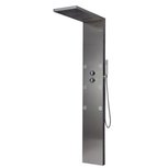 StoneArt SA750731 Douchepaneel systeem chroom met thermostaatkraan StoneArt SA750731 Douchepaneel systeem chroom met thermostaatkraan