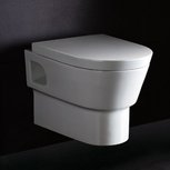 Hangend toilet closetzitting 55x38cm met softclose toiletbril - WD332P Eago Hangend toilet closetzitting 55x38cm met softclose toiletbril - WD332P Eago