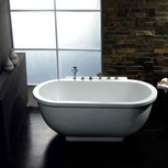 Whirlpool vrijstaand bubbelbad badkuip 180x95cm wit versterkt acryl - AM128JDTS Eago Whirlpool vrijstaand bubbelbad badkuip 180x95cm wit versterkt acryl - AM128JDTS Eago