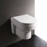 Eago WD101P Hangend toilet closetzitting 56x36cm softclose Eago WD101P Hangend toilet closetzitting 56x36cm softclose