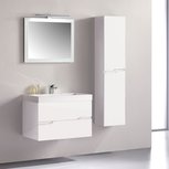 Badmeubel set met wasbak EAGO Barcelona BA-0800 wit 80x56 Badmeubel set met wasbak EAGO Barcelona BA-0800 wit 80x56