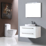 Badkamermeubelset incl. waskom EAGO Neapel NA-0800 wit 80x47 Badkamermeubelset incl. waskom EAGO Neapel NA-0800 wit 80x47