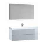 Wastafelmeubelset wit 100x56 inclusief wastafel en led spiegel - BU-1001 Brugge Wastafelmeubelset wit 100x56 inclusief wastafel en led spiegel - BU-1001 Brugge