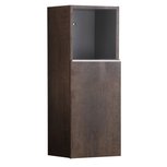Badkamerkast kolomkast 90x36cm houtkleur donker eiken - Milano ME900B StoneArt Badkamerkast kolomkast 90x36cm houtkleur donker eiken - Milano ME900B StoneArt