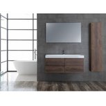 Wastafelmeubelset donker eiken 120x56 inclusief wastafel en led spiegel - BU-1201 Brugge Wastafelmeubelset donker eiken 120x56 inclusief wastafel en led spiegel - BU-1201 Brugge