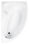 Ligbad badkuip offset enkelzijdig links wit 155x95cm - Dove Eastbrook Ligbad badkuip offset enkelzijdig links wit 155x95cm - Dove Eastbrook