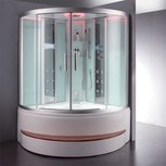 Stoomdouche met whirlpool 150x150cm wit - DA324HF8-1 Eago Stoomdouche met whirlpool 150x150cm wit - DA324HF8-1 Eago