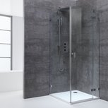 EAGO LAS0900 Douchecabine transparant 90x90cm deur rechts zonder frame EAGO LAS0900 Douchecabine transparant 90x90cm deur rechts zonder frame