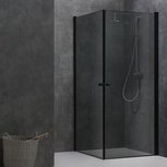 Eago LCS1000-B Douchewand Inloopdouche 100x100cm transparant Eago LCS1000-B Douchewand Inloopdouche 100x100cm transparant