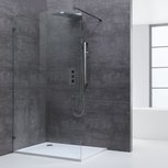 Eago LW1200 Douchewand inloopdouche 120x210cm transparant Eago LW1200 Douchewand inloopdouche 120x210cm transparant