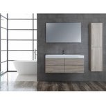 Wastafelmeubelset licht eiken 120x56 inclusief wastafel en led spiegel - BU-1201 Brugge Wastafelmeubelset licht eiken 120x56 inclusief wastafel en led spiegel - BU-1201 Brugge