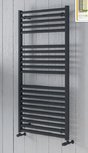 Eastbrook Velor multirail straight handdoekradiator antraciet 60x50cm Eastbrook Velor multirail straight handdoekradiator antraciet 60x50cm