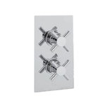 Ronde doucheknop temperatuur regelaar inbouw douchekraan (1 stuk) - Eastbrook Ronde doucheknop temperatuur regelaar inbouw douchekraan (1 stuk) - Eastbrook