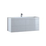 Wastafelmeubel wit 120x56 inclusief wastafel - BU-1201 Brugge Wastafelmeubel wit 120x56 inclusief wastafel - BU-1201 Brugge