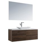 StoneArt BU-1201pro1 Brugge Wastafelmeubelset donker eiken 120x50cm StoneArt BU-1201pro1 Brugge Wastafelmeubelset donker eiken 120x50cm