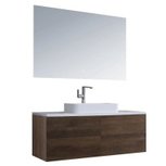 StoneArt BU-1201pro5 Brugge wastafelmeubelset donker eiken 120x50cm StoneArt BU-1201pro5 Brugge wastafelmeubelset donker eiken 120x50cm