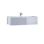 Wastafelmeubel wit 120x34 inclusief wastafel - BU-1210 Brugge Wastafelmeubel wit 120x34 inclusief wastafel - BU-1210 Brugge