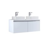 Badkamermeubel 120x45x48cm Wit - Milano ME-1200pro-5 STONEART Badkamermeubel 120x45x48cm Wit - Milano ME-1200pro-5 STONEART