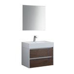 Badmeubel set 60cm EAGO Mailand ML-0600 Donker eiken houtkleur Badmeubel set 60cm EAGO Mailand ML-0600 Donker eiken houtkleur