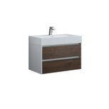 Badmeubel met wastafel EAGO Mailand ML-0800 Donker eiken 80x48 Badmeubel met wastafel EAGO Mailand ML-0800 Donker eiken 80x48
