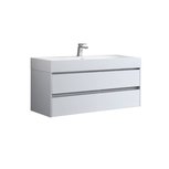 Badmeubel met wastafel EAGO Mailand ML-1000 Mat Wit 100x48 Badmeubel met wastafel EAGO Mailand ML-1000 Mat Wit 100x48