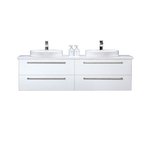 Badkamermeubel incl. waskom EAGO Neapel NA-1600 160x47 wit Badkamermeubel incl. waskom EAGO Neapel NA-1600 160x47 wit