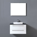 Badkamermeubelset met waskom EAGO Neapel NA-0800 wit 80x47 Badkamermeubelset met waskom EAGO Neapel NA-0800 wit 80x47