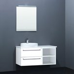 Badkamermeubelset met waskom EAGO Neapel NA-1000 wit 100x47 Badkamermeubelset met waskom EAGO Neapel NA-1000 wit 100x47