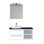 Badkamermeubelset met waskom EAGO Neapel NA-1000 wit 100x47 Badkamermeubelset met waskom EAGO Neapel NA-1000 wit 100x47