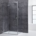 Douchecabine transparant 150x90cm deur links zonder frame - LAS1500 EAGO Douchecabine transparant 150x90cm deur links zonder frame - LAS1500 EAGO