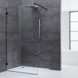 Eago LW1200-C Douchewand inloopdouche 120x210cm transparant Eago LW1200-C Douchewand inloopdouche 120x210cm transparant