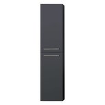 Badkamerkast kolomkast 155x36cm hoogglans donkergrijs - Neapels NA1550B StoneArt Badkamerkast kolomkast 155x36cm hoogglans donkergrijs - Neapels NA1550B StoneArt