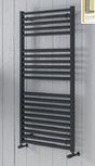 Eastbrook Velor multirail straight handdoekradiator antraciet120x60cm Eastbrook Velor multirail straight handdoekradiator antraciet120x60cm