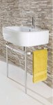 Enza chrome frame voor een 720mm Wastafel - Eastbrook Enza chrome frame voor een 720mm Wastafel - Eastbrook