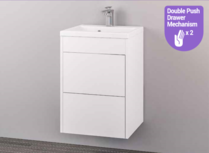 Eastbrook Oslo 44 Hangende wastafelunit Eastbrook Oslo 44 Hangende wastafelunit