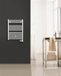 Solar elektrische handdoekradiator 800 x 500mm wit Solar elektrische handdoekradiator 800 x 500mm wit