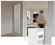 Vasco E-Panel elektrische paneelradiator (geribt) 500X600mm Vasco E-Panel elektrische paneelradiator (geribt) 500X600mm