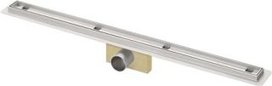 Van den Berg Patent Line Douche Tegelgoot RVS L600XB50XH100MM Van den Berg Patent Line Douche Tegelgoot RVS L600XB50XH100MM