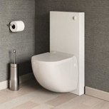 Sanibroyeur Sanicompact Wandcloset Comfort Box, Wit/Beton grijs Sanibroyeur Sanicompact Wandcloset Comfort Box, Wit/Beton grijs