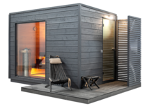 KUUT Sauna Basic M met elektrische heater | 219x227 CM KUUT Sauna Basic M met elektrische heater | 219x227 CM