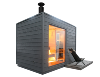 KUUT Sauna Basic L met houtkachel | 219x325 CM KUUT Sauna Basic L met houtkachel | 219x325 CM