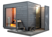KUUT Sauna Basic L met elektrische heater | 219x325 CM KUUT Sauna Basic L met elektrische heater | 219x325 CM