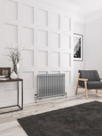 Eastbrook – Rivassa 2 Koloms Radiator Chroom Effect 600x608mm Eastbrook – Rivassa 2 Koloms Radiator Chroom Effect 600x608mm